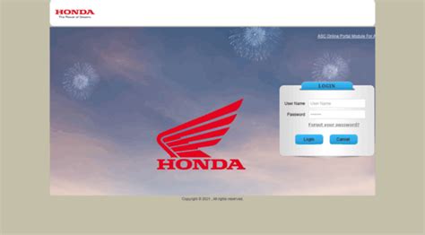 honda 2 wheelers portal login|Honda2wheelersindia.com .